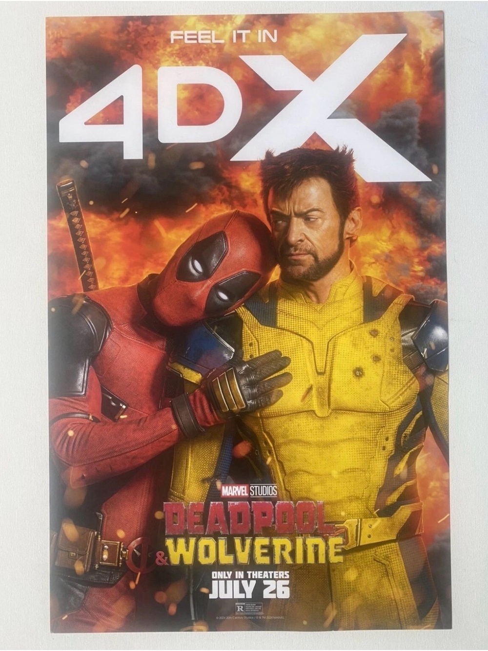 Deadpool & Wolverine REGAL MOVIES exclusive poster opening night X-men